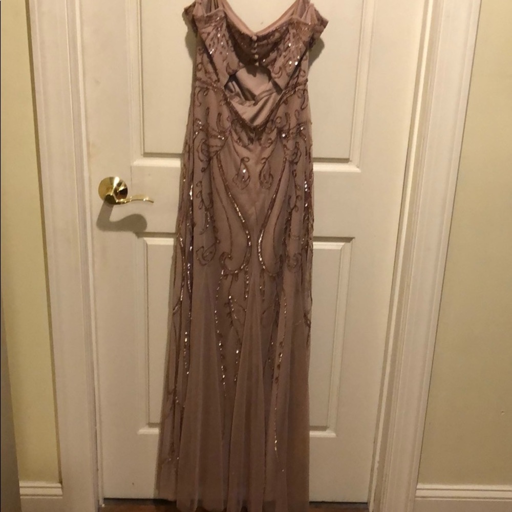 Adrianna Papell Platinum Evening Gown - Picture 5 of 8